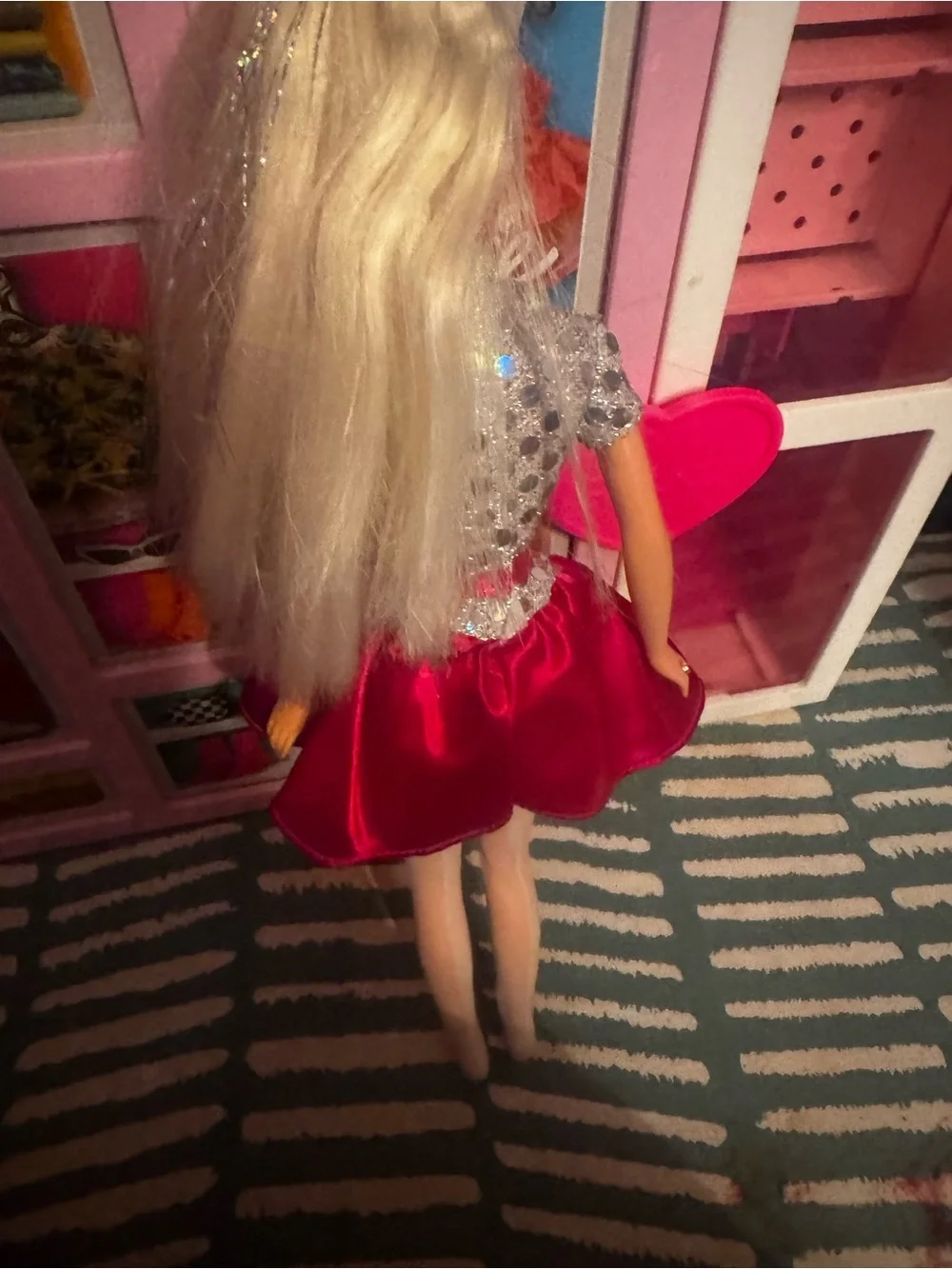 Barbie 1999 XXXOOO Doll Valentine Special Edition by Mattel No Shoes Vintage